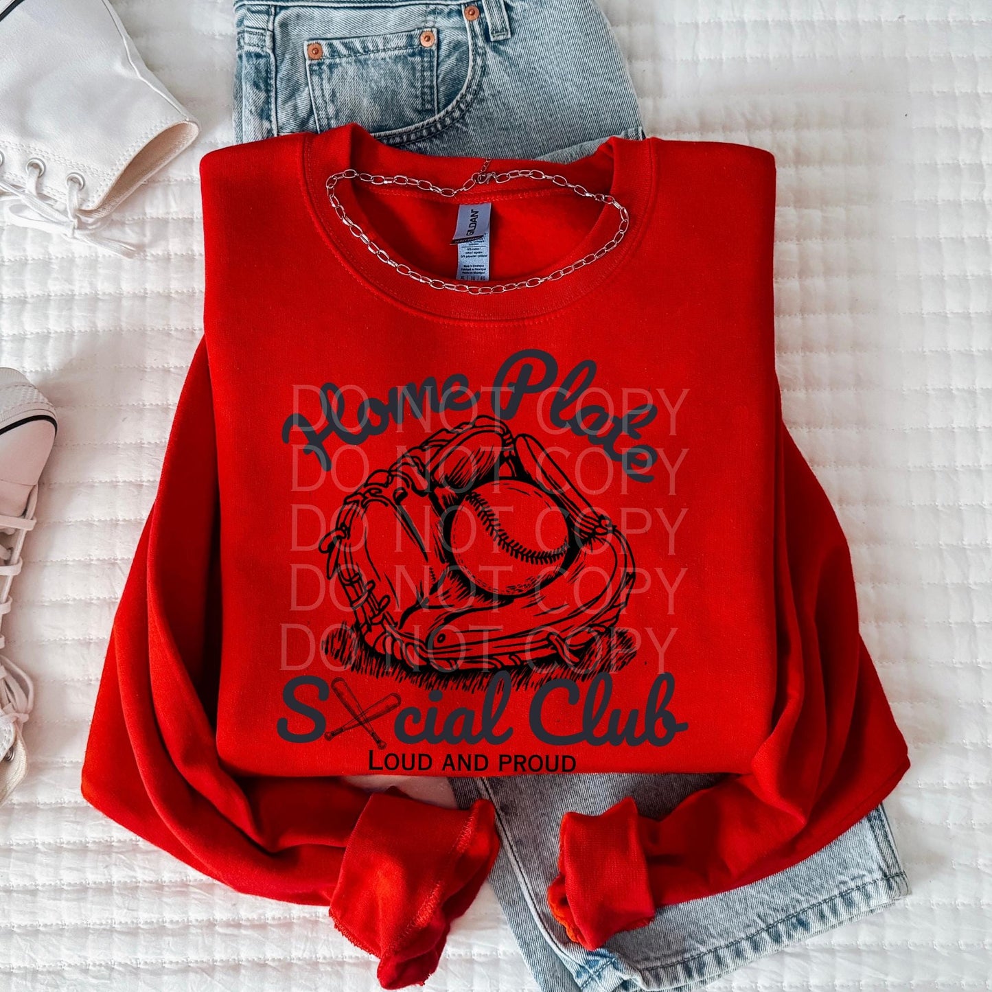 Home Plate Social Club- Sweatshirt