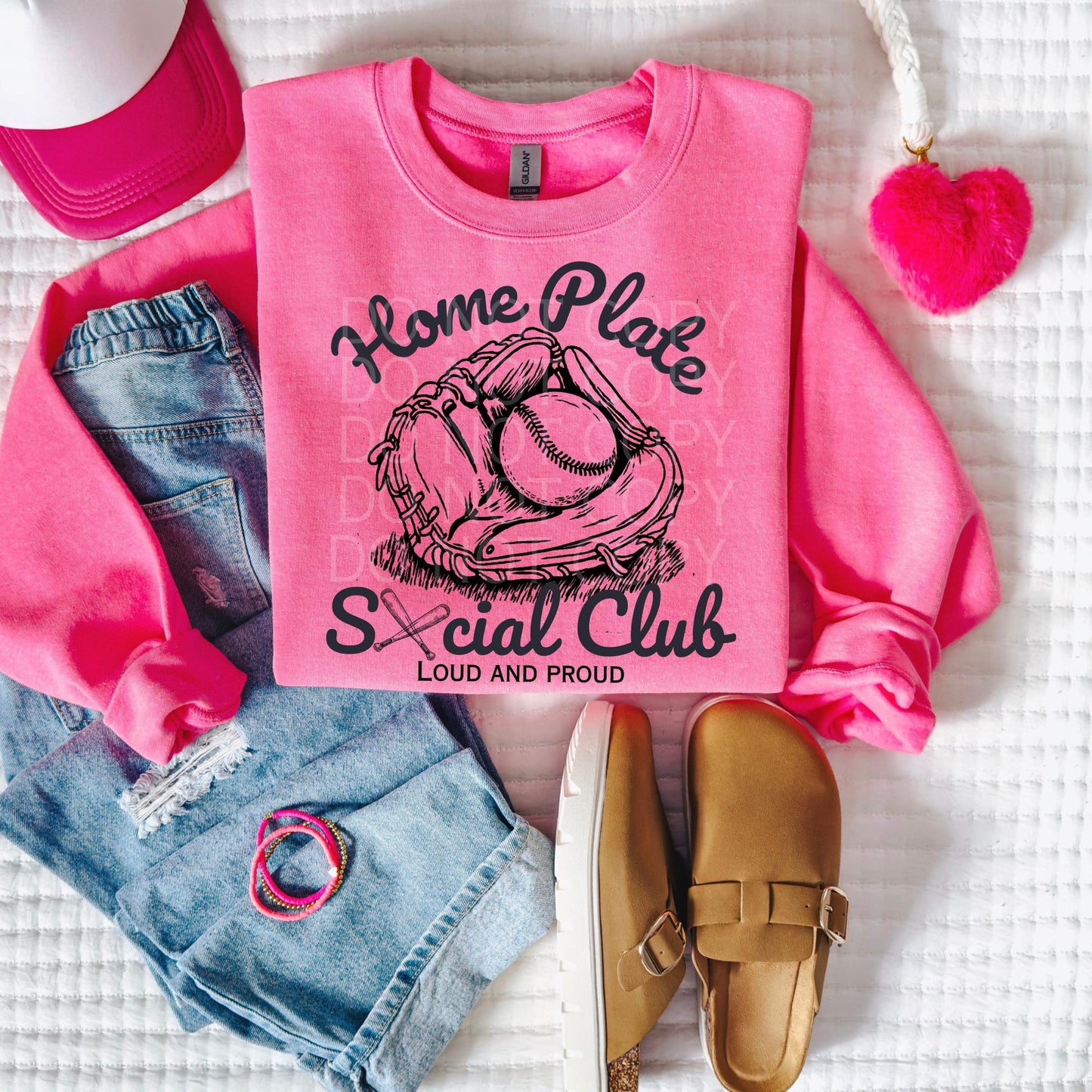 Home Plate Social Club- Sweatshirt