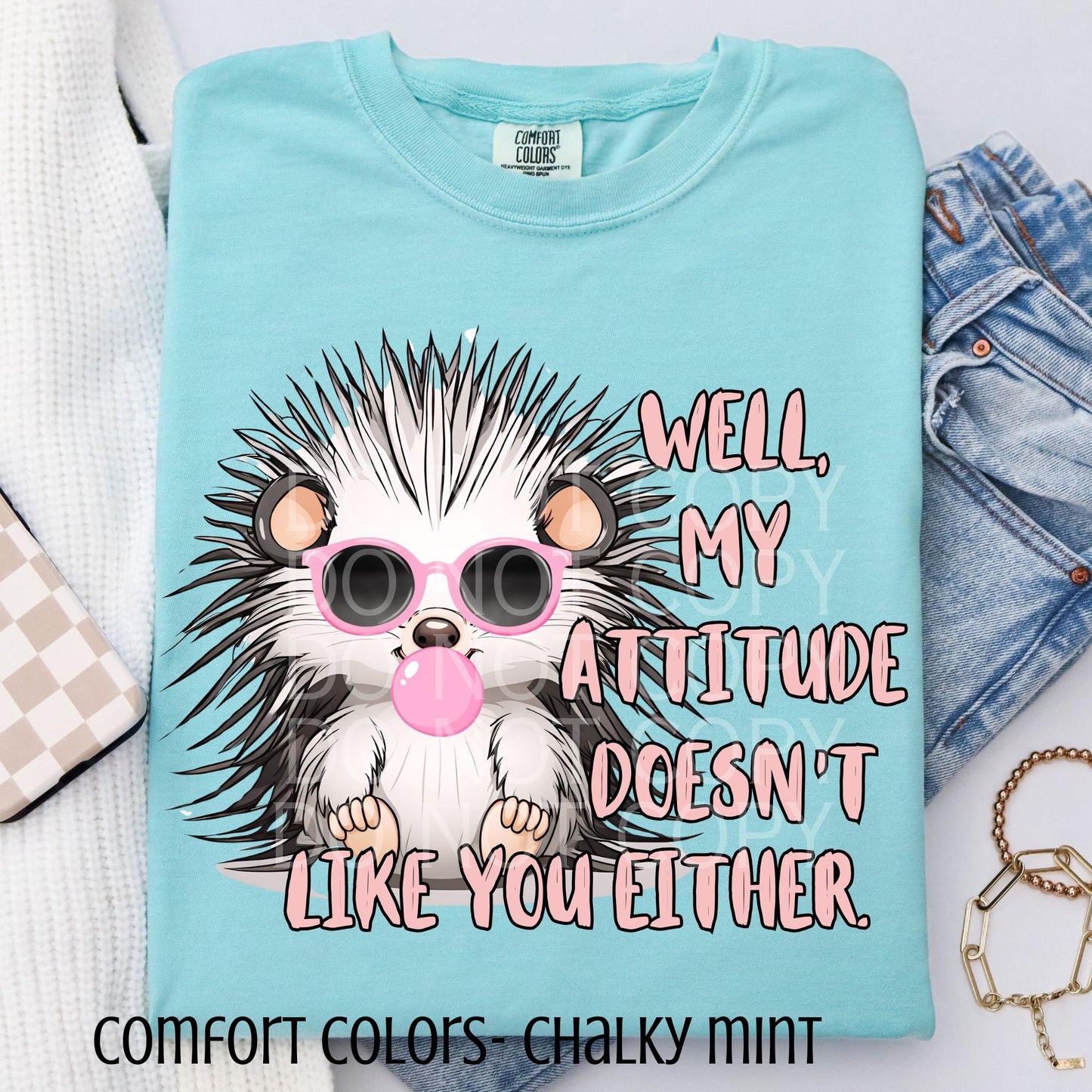 My Attitude Doesn't Like You Either