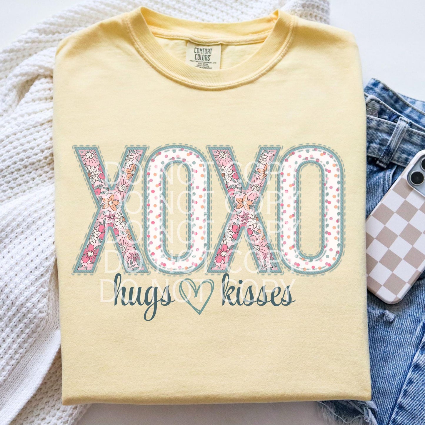XOXO Hugs and Kisses