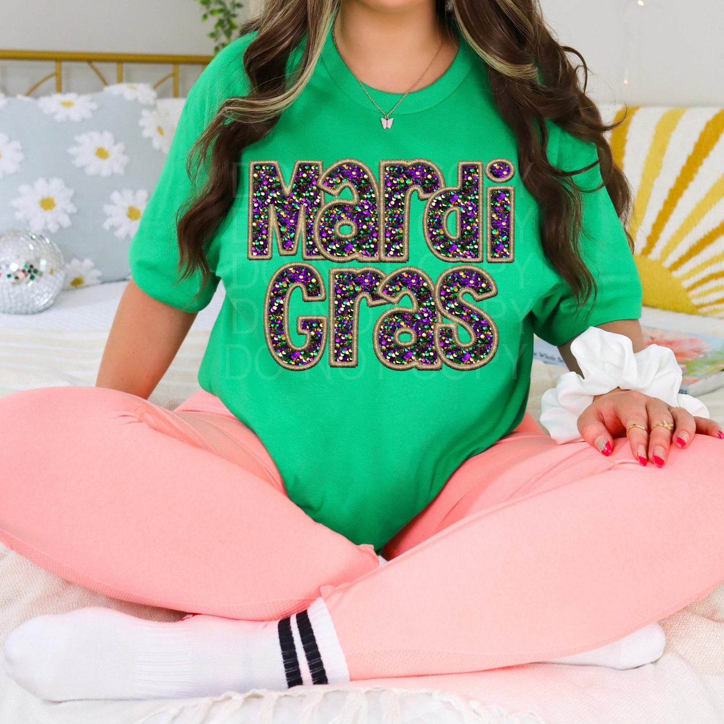 Sequin Mardi Gras