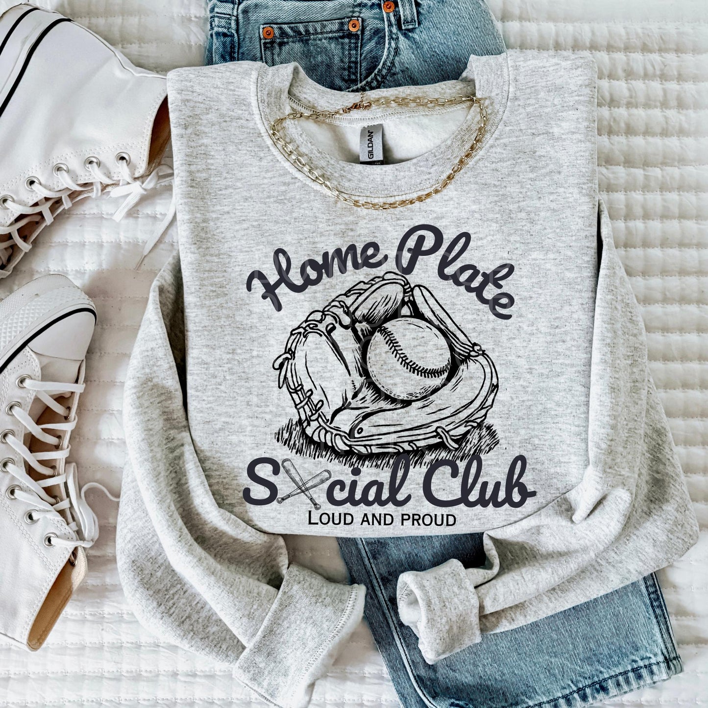 Home Plate Social Club Sweatshirt