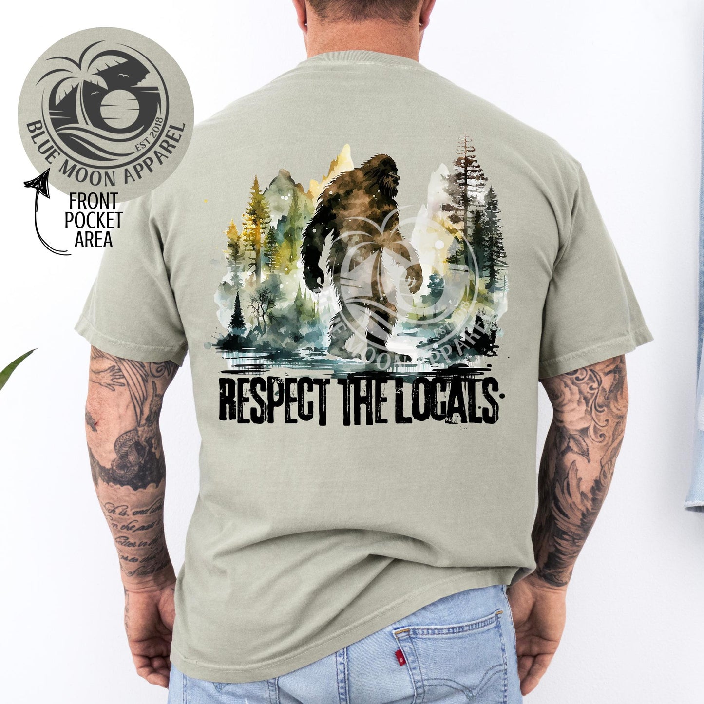 Respect The Locals- Big Foot