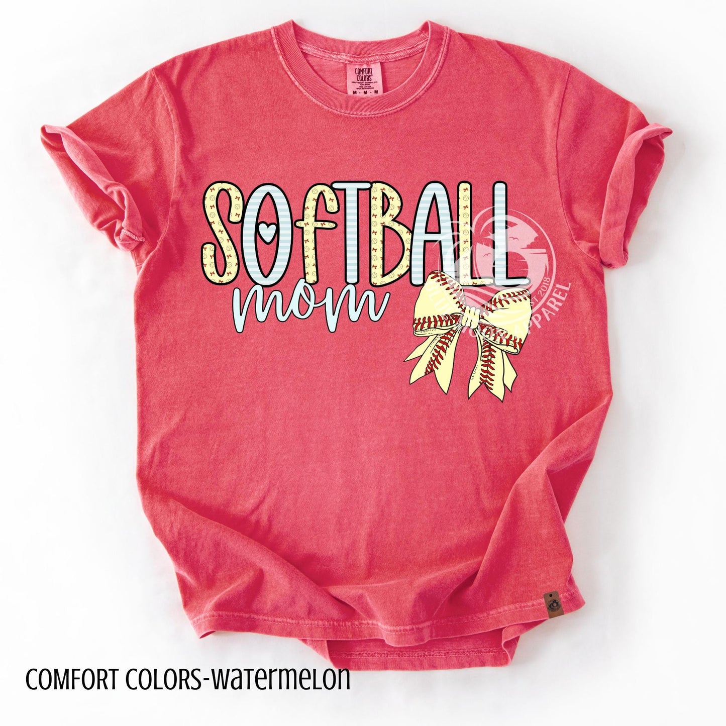 Retro Softball Mom