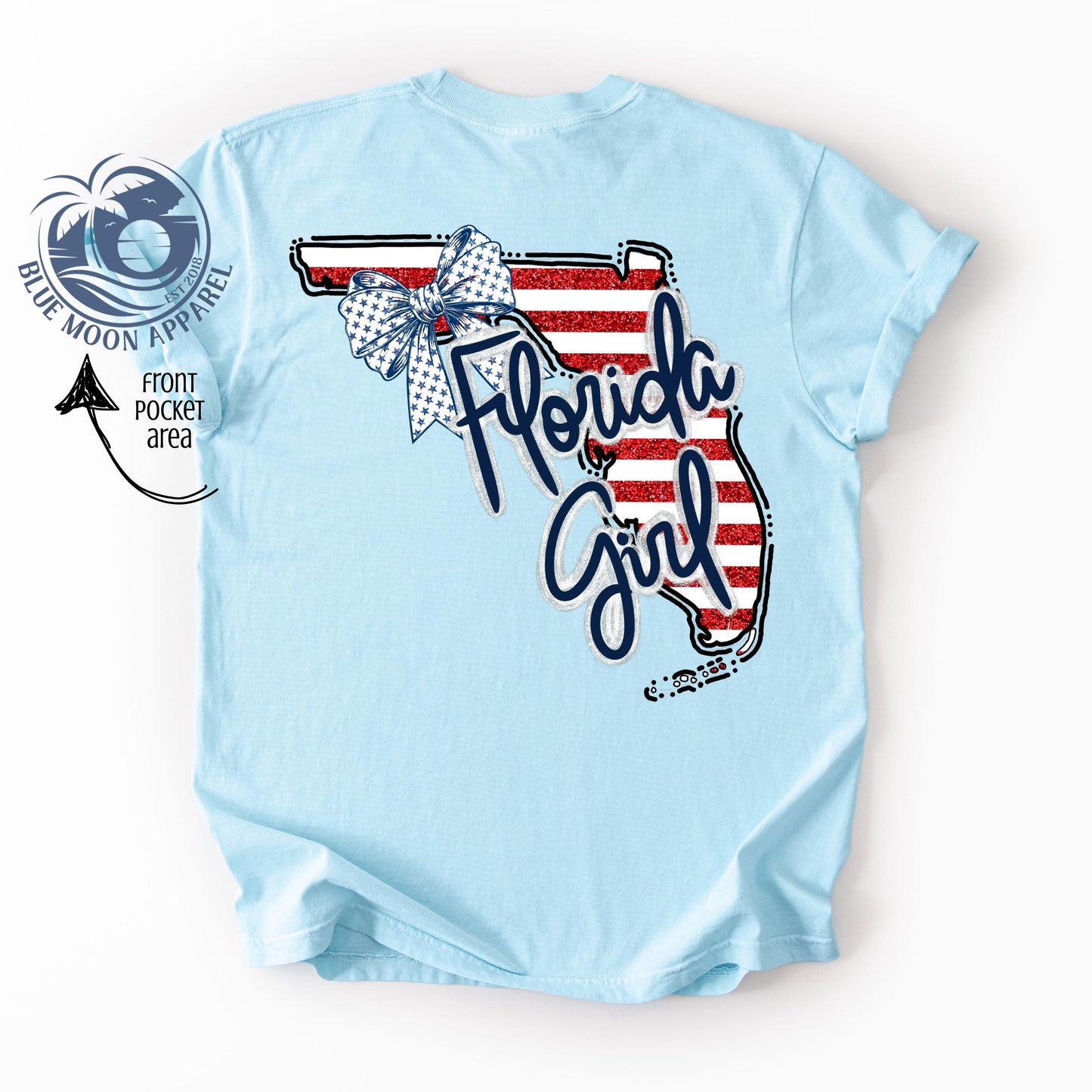 Florida Girl- Patriotic Tee