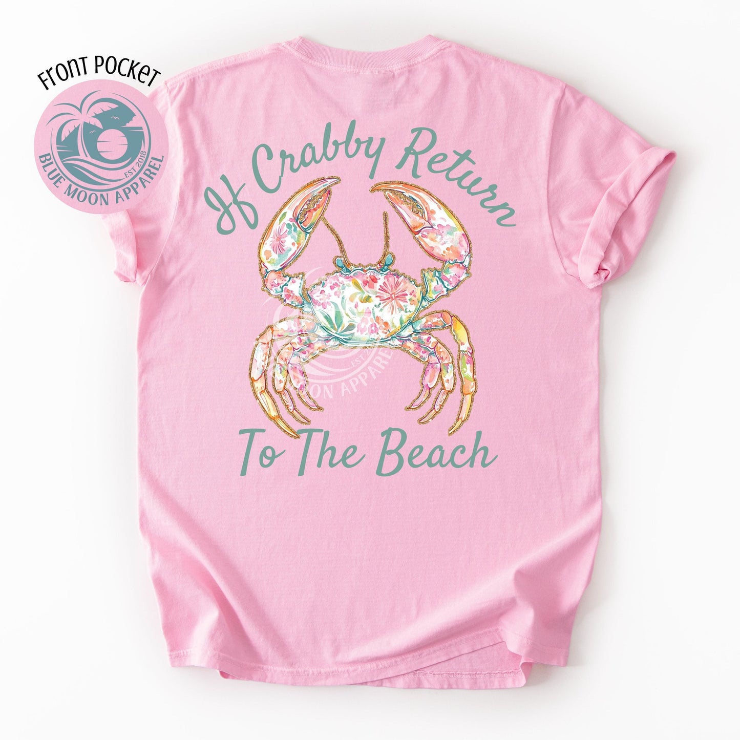 Crabby Return To Beach