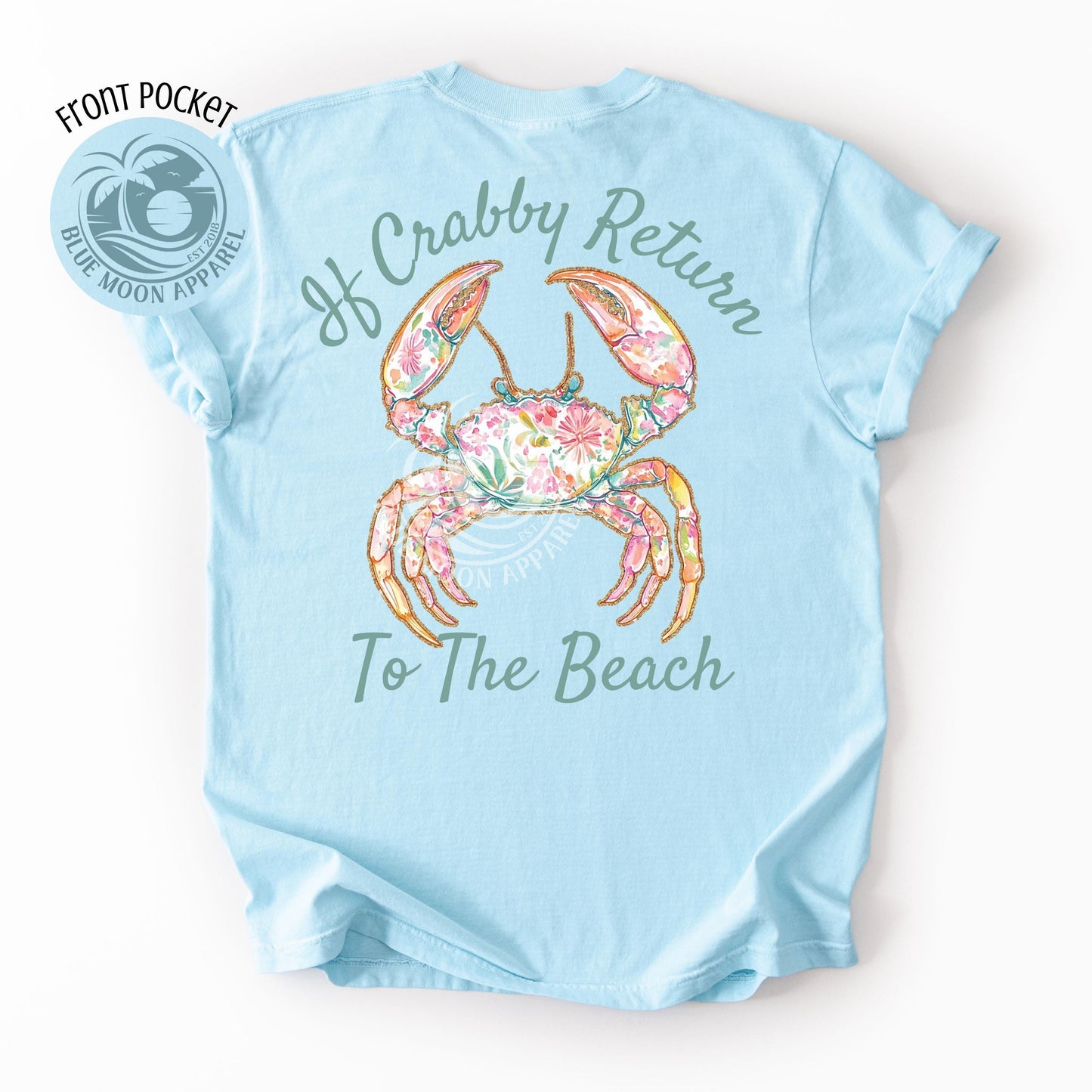 Crabby Return To Beach