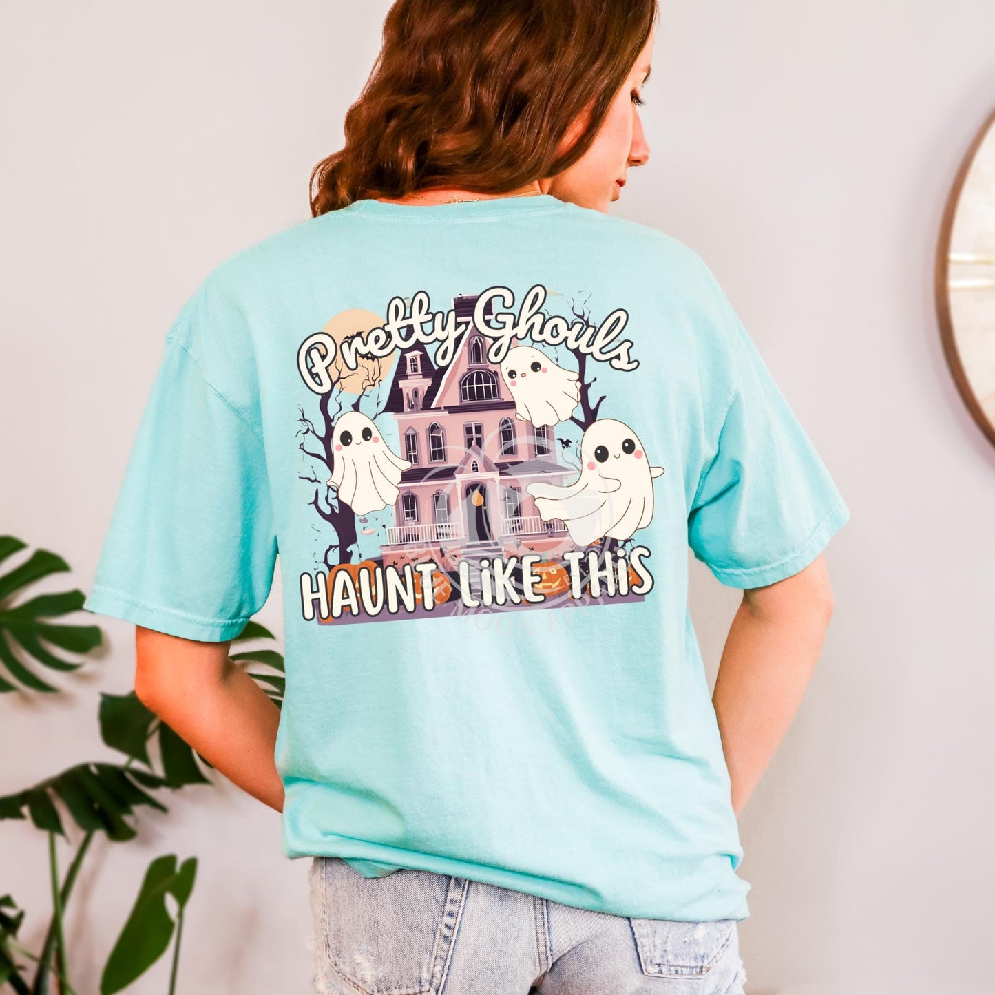 Pretty Girls Haunt Like This-Spooky House Top
