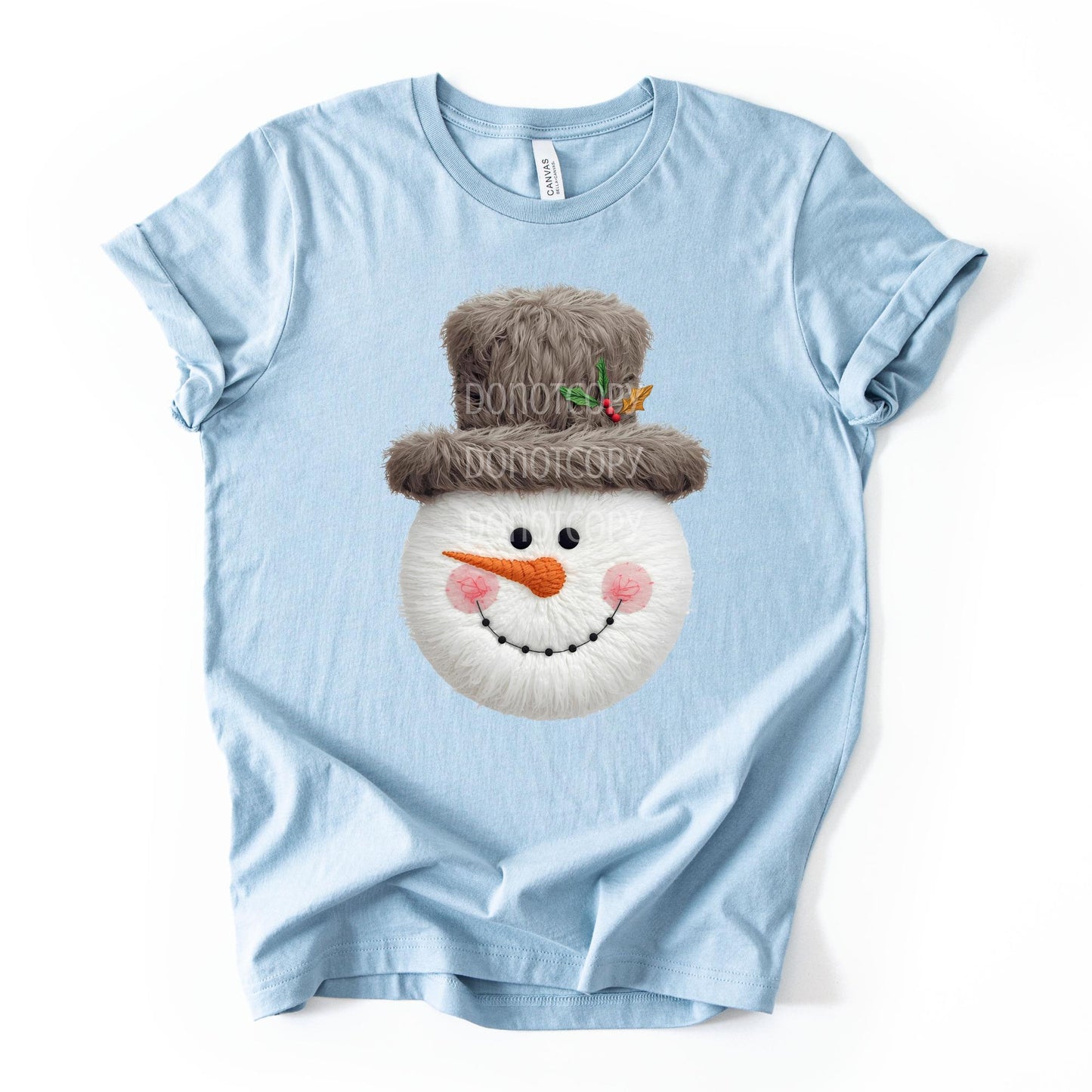 Snowman Face- Faux Fur