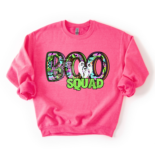 Neon Boo Squad Sweatshirt