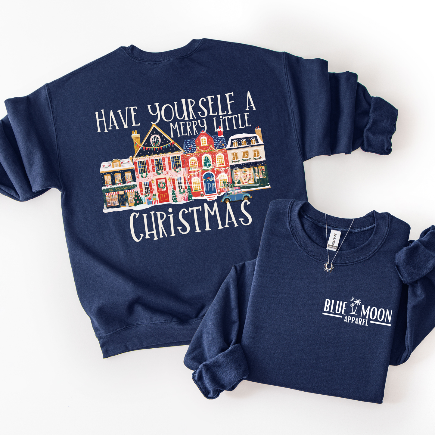 Merry Little Christmas- Pocket/Back