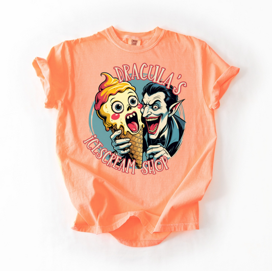 Dracula's Ice Scream Shop Tee