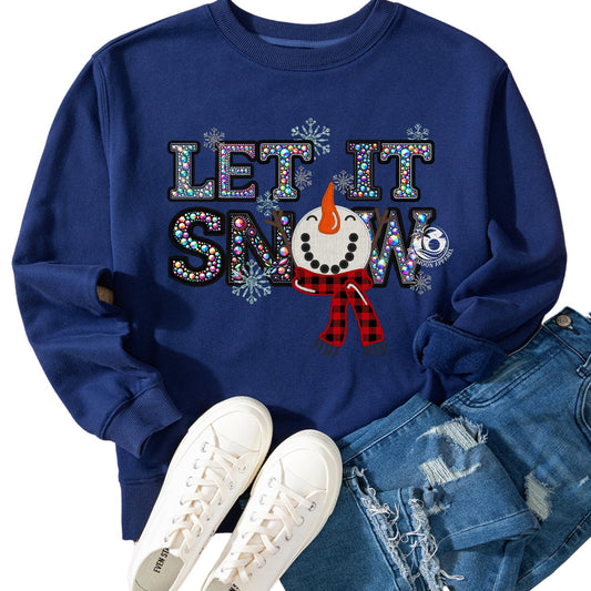 Let It Snow Drop Shoulder