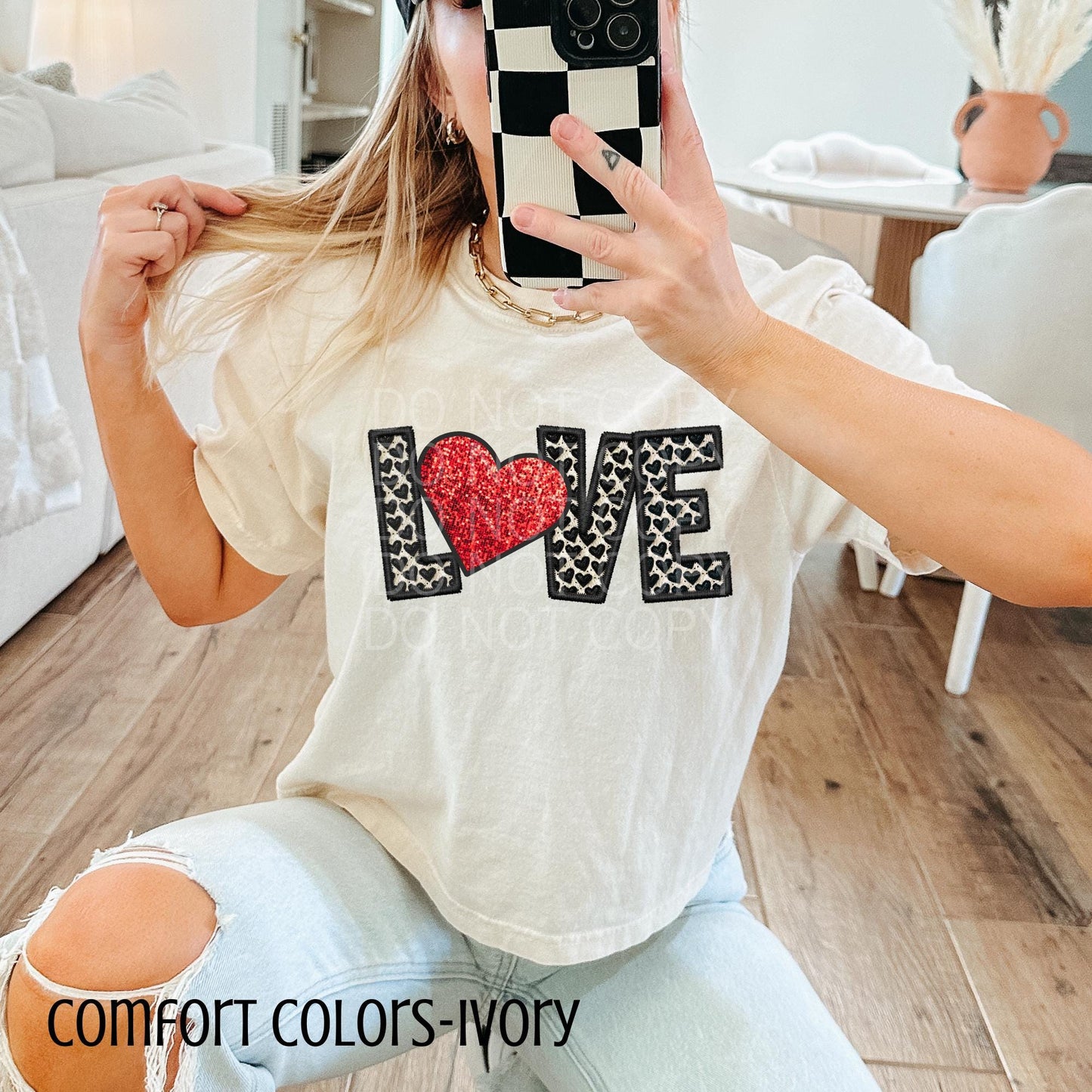 XOXO Sequin Alpha
