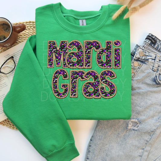 Sequin Mardi Gras