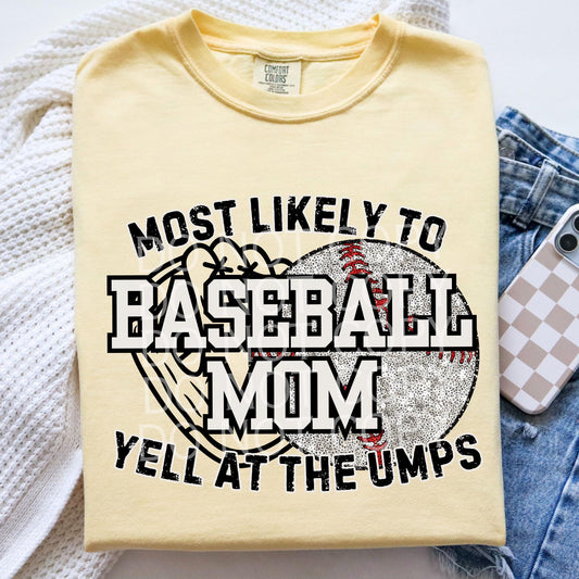 Baseball Mom- Yell At The Refs