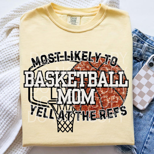Basketball Mom- Yell At The Refs