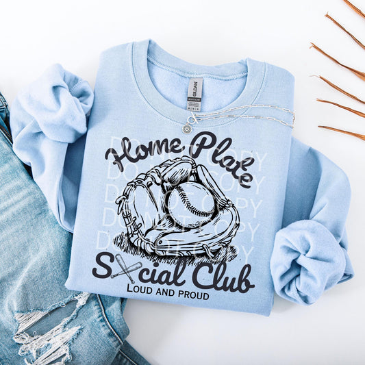 Home Plate Social Club Sweatshirt