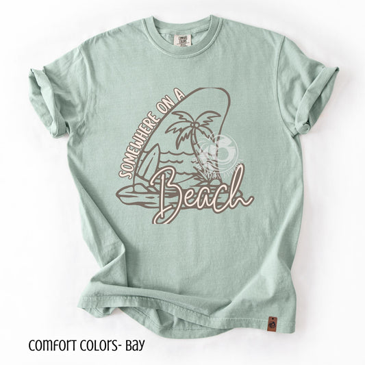 Somewhere On A Beach Scene