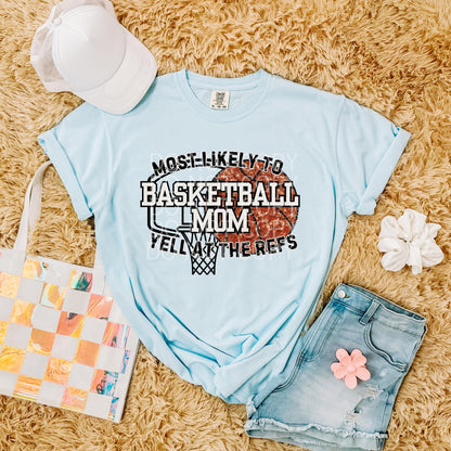 Basketball Mom- Yell At The Refs