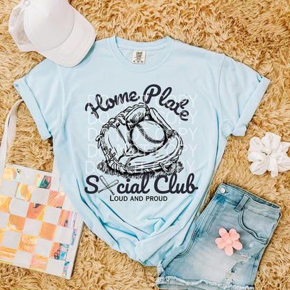 Home Plate Social Club- Tee