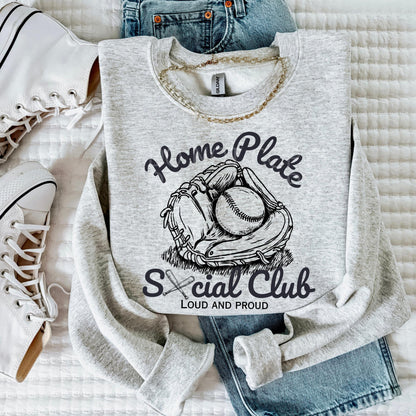 Home Plate Social Club Sweatshirt
