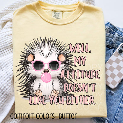 My Attitude Doesn't Like You Either