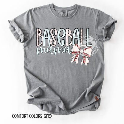 Retro Baseball Mama