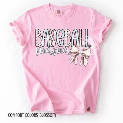 Retro Baseball Mama