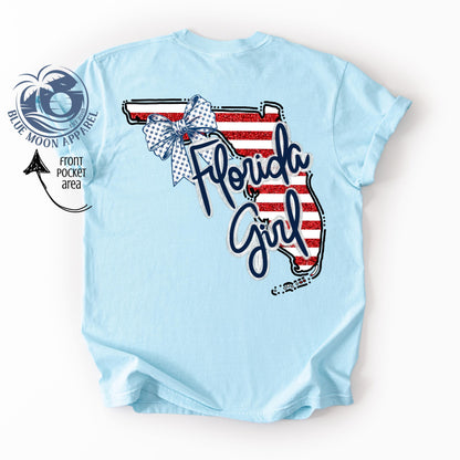 Florida Girl- Patriotic Tee
