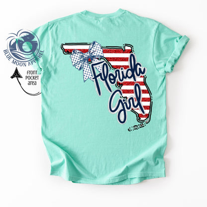 Florida Girl- Patriotic Tee