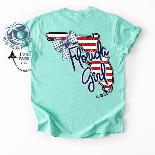 Florida Girl- Patriotic Tee