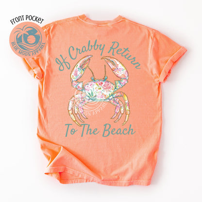 Crabby Return To Beach