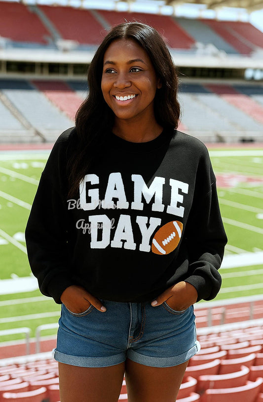 Game Day Football Chenille Crew