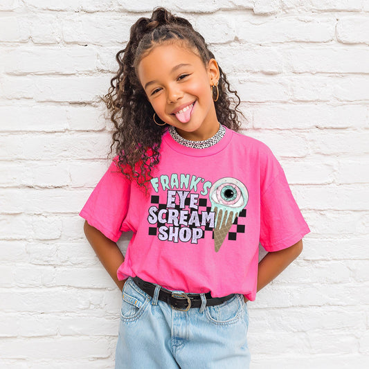 Franks Eye Scream Shop Youth Tee
