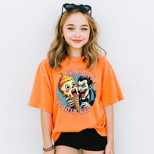 Dracula's  Ice Scream Shop Youth Tee