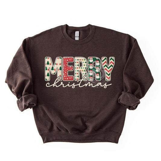 Patchwork Merry Christmas