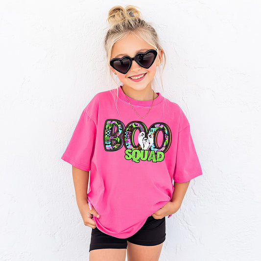 Neon Boo Squad Youth Tee