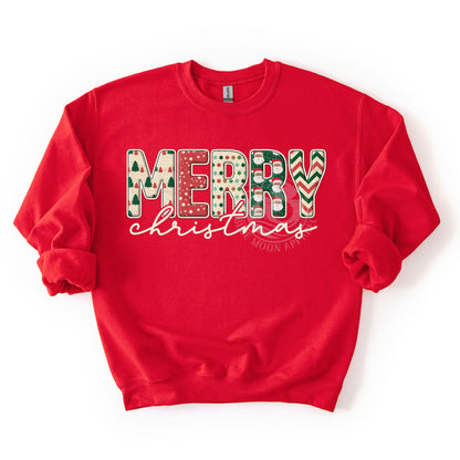 Patchwork Merry Christmas